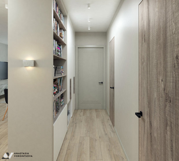Фото из портфолио Светлая квартира в Видном – фотографии дизайна интерьеров на INMYROOM