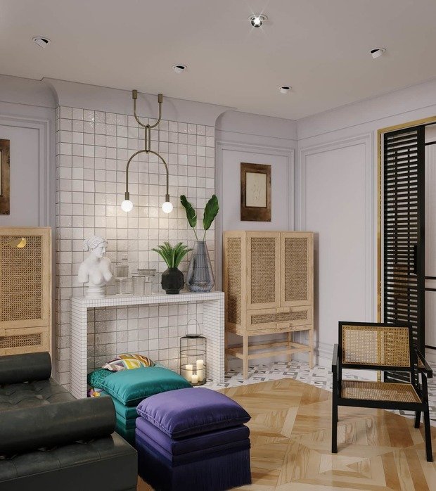 Фото из портфолио Фили 57м2 – фотографии дизайна интерьеров на INMYROOM