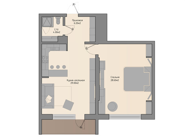 Фотография: Планировки в стиле  – фото на INMYROOM