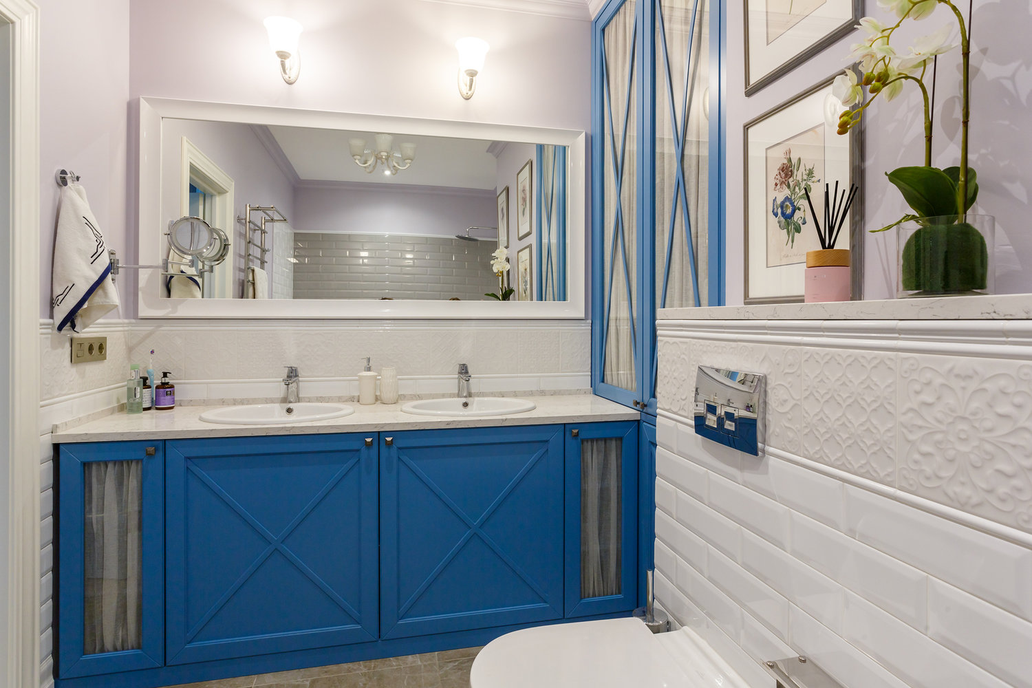 Фотография: Ванная в стиле Классический, Современный, Кухня и столовая, Гостиная, Детская, Спальня, Проект недели, Бежевый, Серый, Розовый, Более 90 метров, ПРЕМИЯ INMYROOM – фото на INMYROOM Фотография: Ванная в стиле Классический, Современный, Кухня и столовая, Гостиная, Детская, Спальня, Проект недели, Бежевый, Серый, Розовый, Более 90 метров, ПРЕМИЯ INMYROOM – фото на INMYROOM