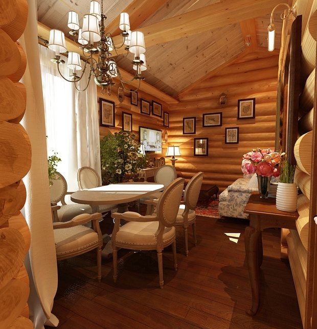 Фото из портфолио Дизайн частного дома в поселке закрытого типа. Anarchi&И.Мальцев – фотографии дизайна интерьеров на INMYROOM