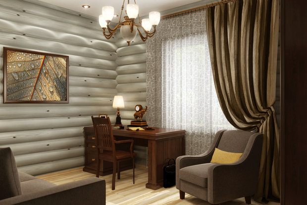 Фото из портфолио избушка для настроения – фотографии дизайна интерьеров на INMYROOM