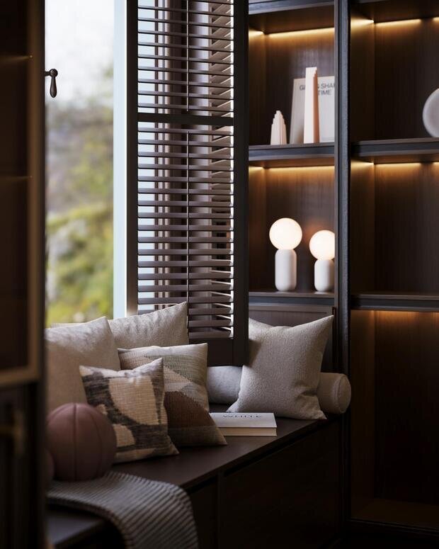 Фото из портфолио Дизайн интерьера квартиры в ЖК «Noble (Нобл)» с элементами американской классики – фотографии дизайна интерьеров на INMYROOM