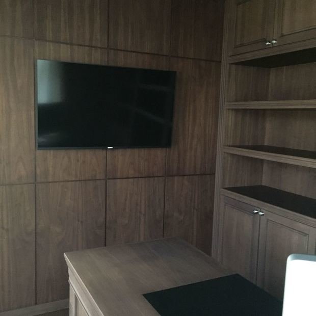 Фото из портфолио Ореховый кабинет – фотографии дизайна интерьеров на INMYROOM