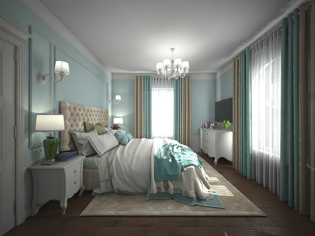 Фотография: Спальня в стиле Классический – фото на INMYROOM