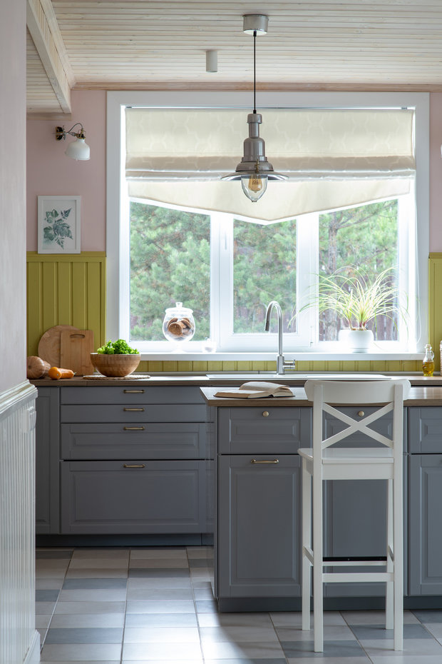 Фотография: Кухня и столовая в стиле Прованс и Кантри, Скандинавский, Дом, Проект дня, Дача, Дом и дача, Екатеринбург, 4 и больше, Более 90 метров, On_Design_Lab – фото на INMYROOM