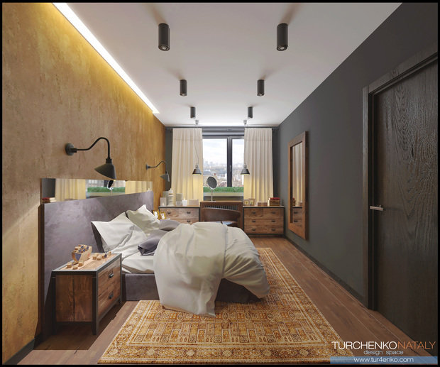 Фото из портфолио Лофт для молодой семьи – фотографии дизайна интерьеров на INMYROOM