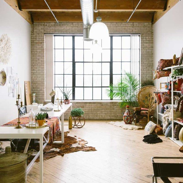 Фото из портфолио Богемный рай текстиля, полный вдохновения – фотографии дизайна интерьеров на INMYROOM