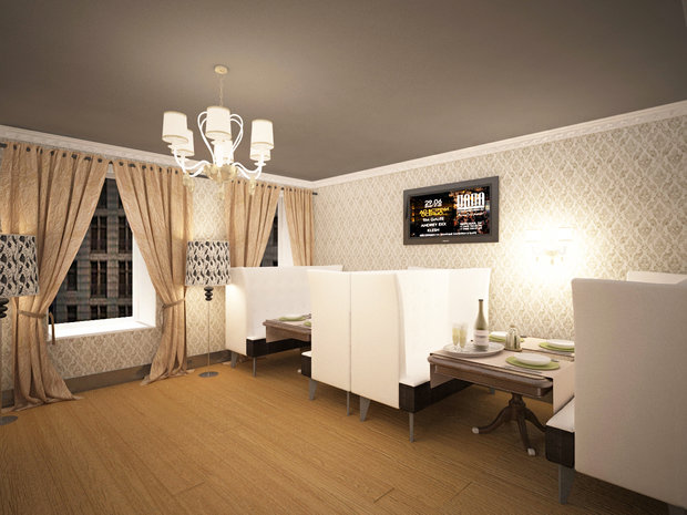 Фото из портфолио VIP зал ресторана – фотографии дизайна интерьеров на INMYROOM