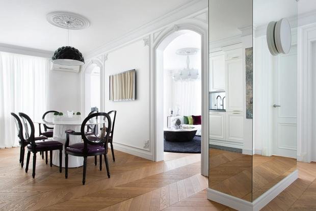 Фото из портфолио Квартира 120 м – фотографии дизайна интерьеров на INMYROOM