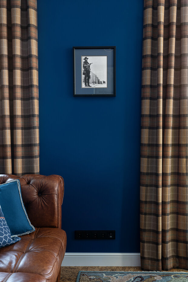 Фотография: Гостиная в стиле Современный, Эклектика, Проект дня, Москва, 4 и больше, Более 90 метров, Мастерская комфорта – фото на INMYROOM