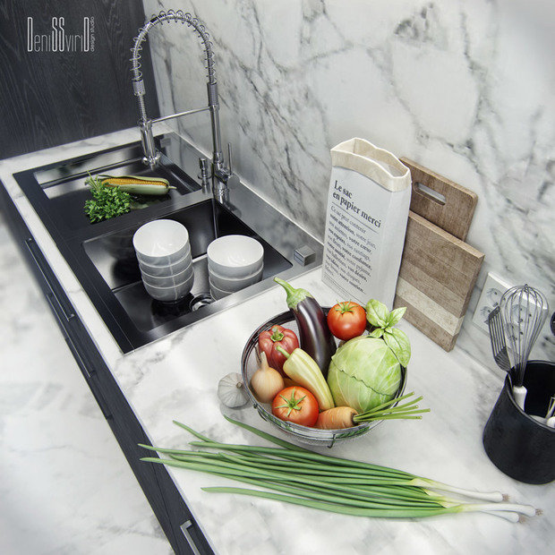 Фото из портфолио City Loft – фотографии дизайна интерьеров на INMYROOM