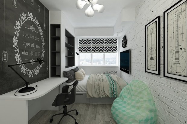 Фото из портфолио Квартира на ул.Трофимова – фотографии дизайна интерьеров на INMYROOM