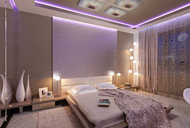 Фото из портфолио Дизайн романтической спальни  – фотографии дизайна интерьеров на INMYROOM