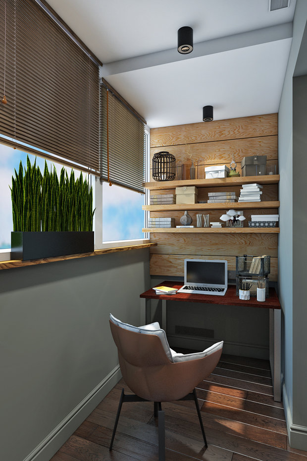 Фото из портфолио LOFT жкМосфильмовский – фотографии дизайна интерьеров на INMYROOM