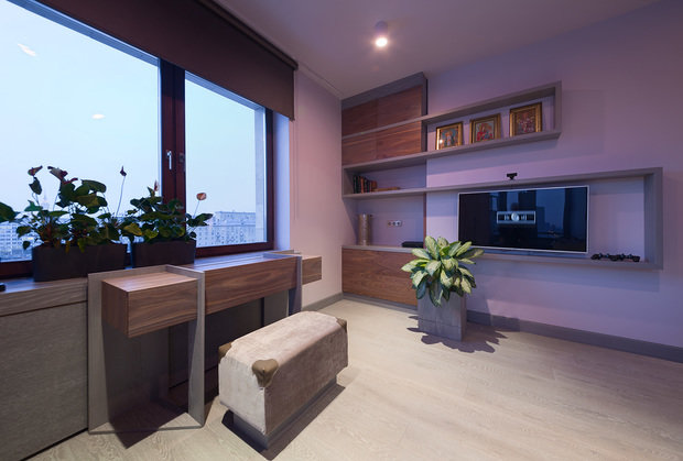 Фотография: Офис в стиле Лофт, Современный, Квартира, Дома и квартиры, Проект недели, Москва – фото на INMYROOM