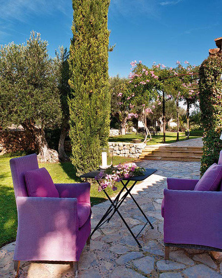 Фотография: Терраса в стиле Прованс и Кантри, Дом, Дома и квартиры, Балки, Майорка – фото на INMYROOM