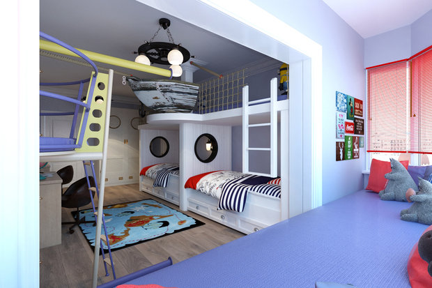 Фото из портфолио ЖК Московские Водники – фотографии дизайна интерьеров на INMYROOM