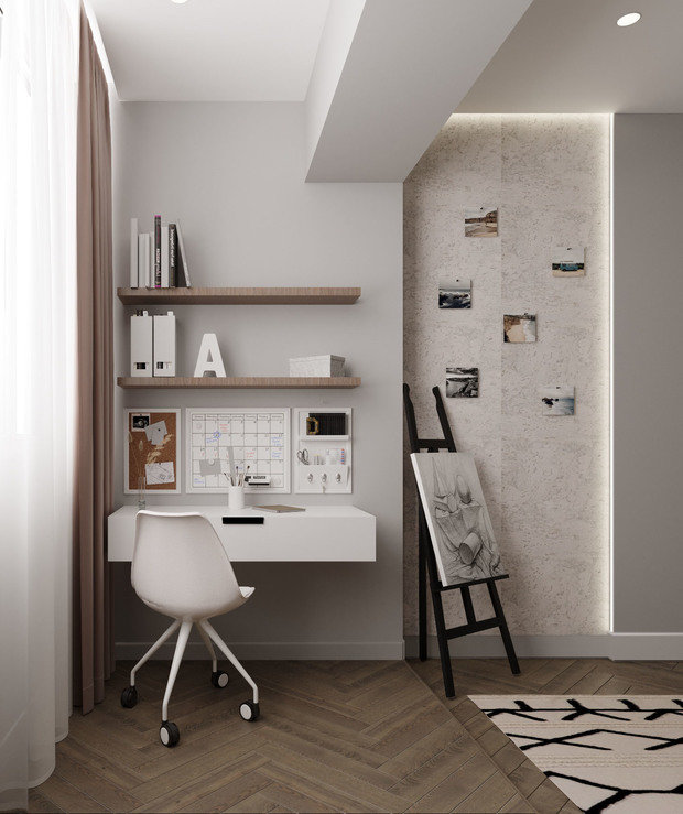 Фото из портфолио Дизайн квартиры в Уфе – фотографии дизайна интерьеров на INMYROOM