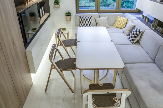 Фото из портфолио Гостиная с порталом – фотографии дизайна интерьеров на INMYROOM