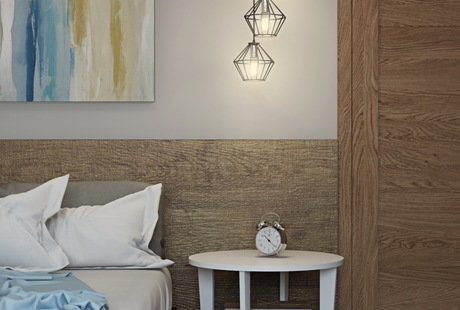 Лофтовая спальня