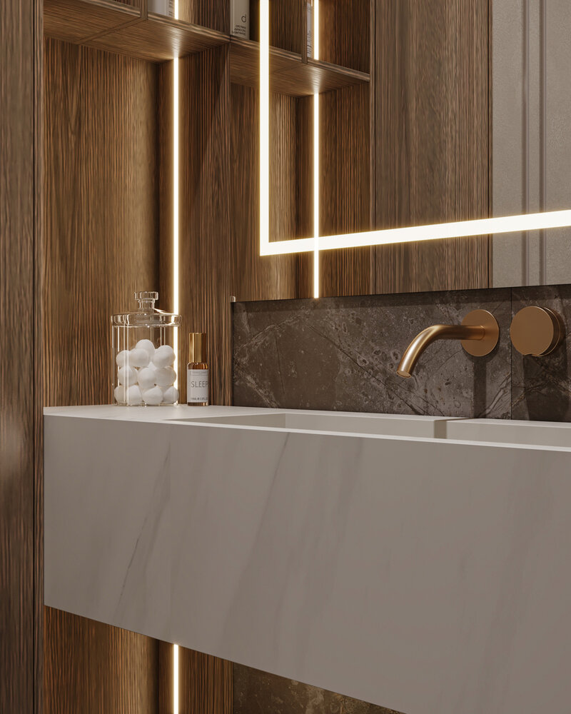 Фото из портфолио Квартира в стиле "Современная классика" 130 кв.м. – фотографии дизайна интерьеров на INMYROOM Фото из портфолио Квартира в стиле "Современная классика" 130 кв.м. – фотографии дизайна интерьеров на INMYROOM