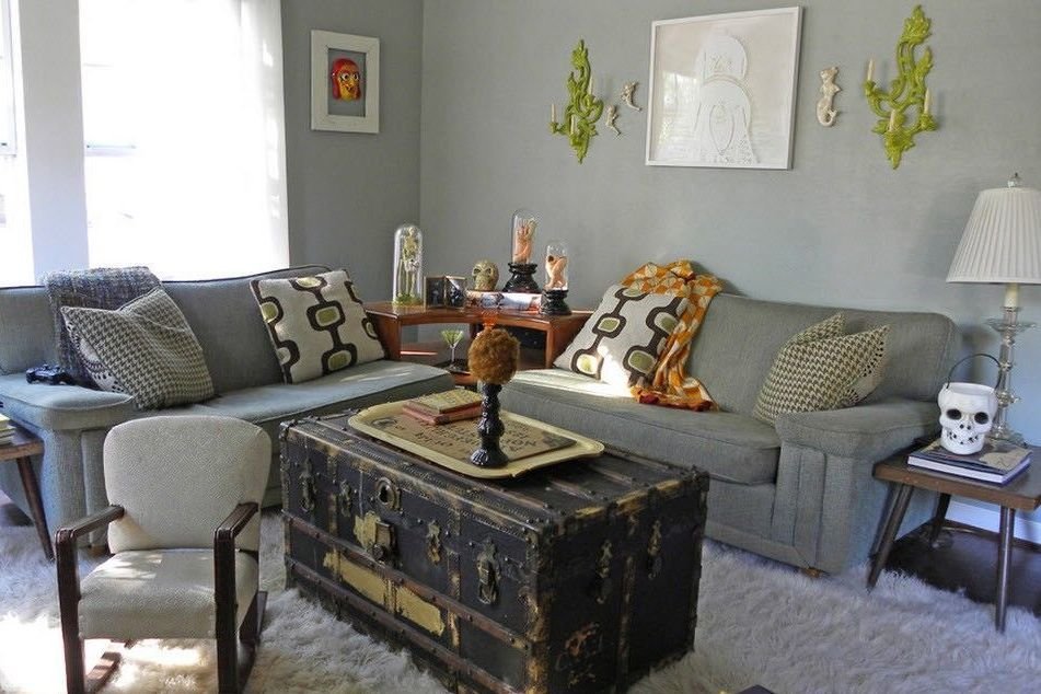 Фотография: Гостиная в стиле Скандинавский, Декор интерьера, Аксессуары, Декор, Декор дома, Цветы, Журнальный столик – фото на INMYROOM