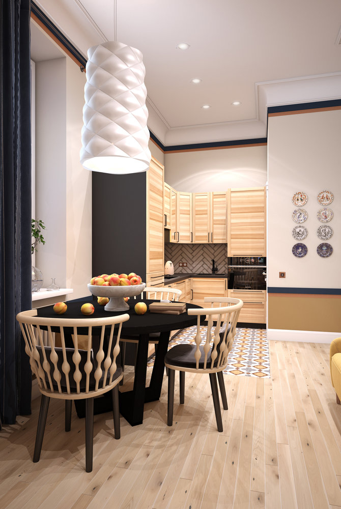 Фотография: Кухня и столовая в стиле Современный, Скандинавский, Квартира, Студия, Проект дня, Марина Саркисян, Хельсинки, до 40 метров – фото на INMYROOM