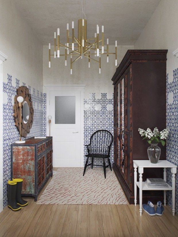 Фотография: Прихожая в стиле Прованс и Кантри, Современный, Дом, Проект недели, Санкт-Петербург, 60-90 метров, Маргарита Рассказова – фото на INMYROOM
