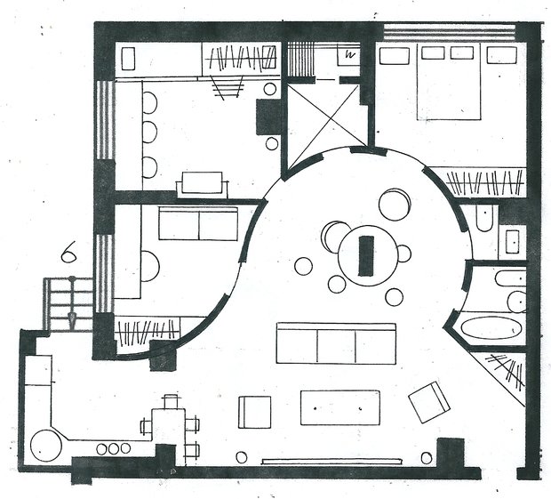 Фото из портфолио Мои перепланировки – фотографии дизайна интерьеров на INMYROOM