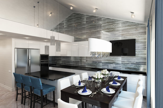 Фото из портфолио Кухня – фотографии дизайна интерьеров на INMYROOM