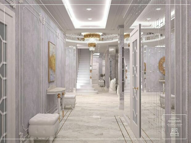 Фото из портфолио Дом в неоклассике. – фотографии дизайна интерьеров на INMYROOM
