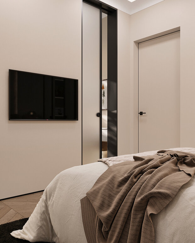 Фото из портфолио Дизайн интерьера квартиры в ЖК «Министр» в стиле современная классика – фотографии дизайна интерьеров на INMYROOM