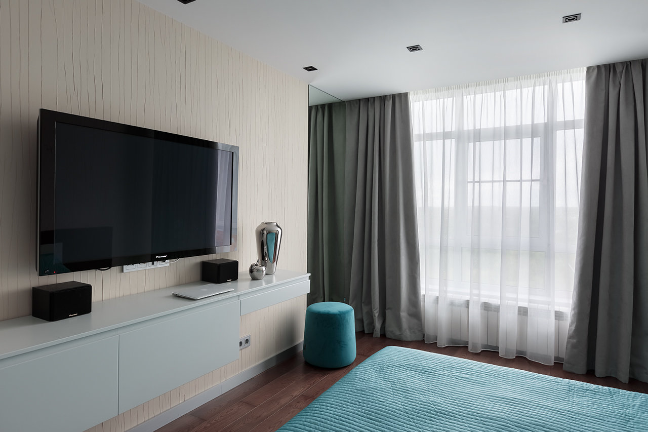 Фотография: Спальня в стиле Современный, Квартира, Проект недели, Пушкин, Монолитный дом, 4 и больше, Более 90 метров, Кирилл Пономаренко – фото на INMYROOM Фотография: Спальня в стиле Современный, Квартира, Проект недели, Пушкин, Монолитный дом, 4 и больше, Более 90 метров, Кирилл Пономаренко – фото на INMYROOM