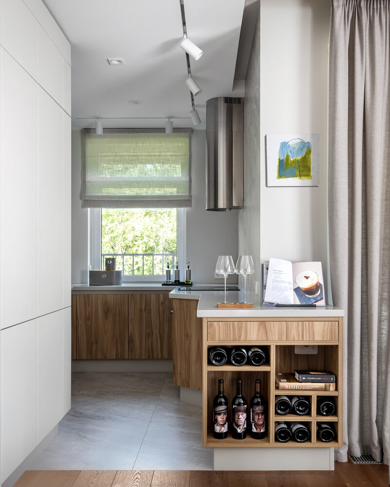 Фотография: Кухня и столовая в стиле Современный, Квартира, Проект недели, Московская область, 3 комнаты, Более 90 метров, Александр Дмитрук – фото на INMYROOM Фотография: Кухня и столовая в стиле Современный, Квартира, Проект недели, Московская область, 3 комнаты, Более 90 метров, Александр Дмитрук – фото на INMYROOM