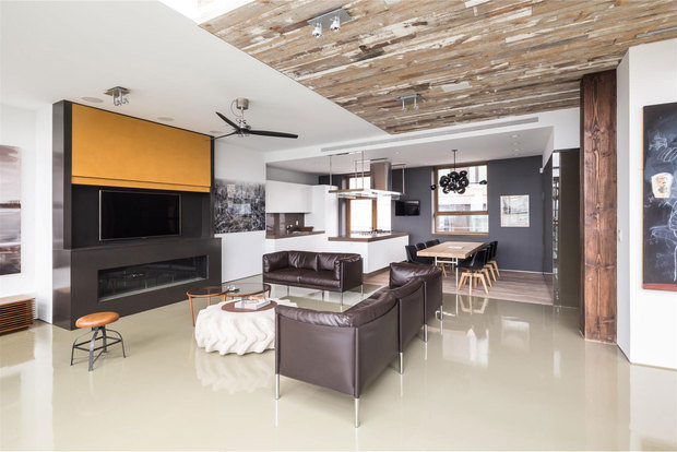 Фотография: Гостиная в стиле Прованс и Кантри, Классический, Лофт, Скандинавский, Современный, Квартира, Дома и квартиры – фото на INMYROOM