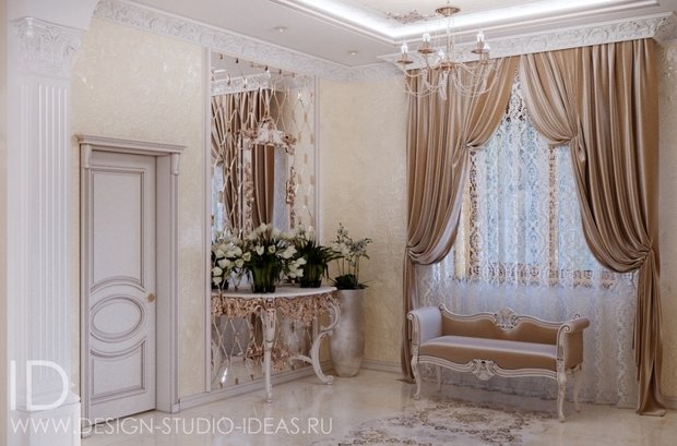 Фото из портфолио ДОМ В КЛАССИЧЕСКОМ СТИЛЕ В БЕЛОГОРСКЕ, 326 М² – фотографии дизайна интерьеров на INMYROOM