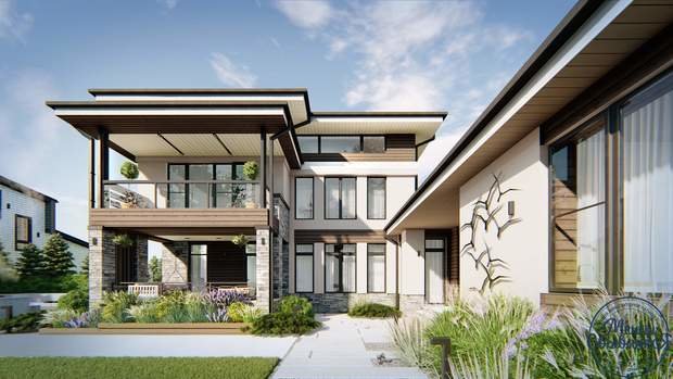 Фото из портфолио Загородный дом в современном стиле – фотографии дизайна интерьеров на INMYROOM