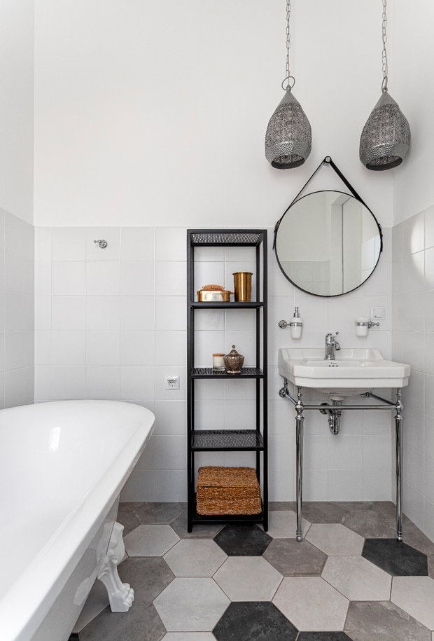 Фотография: Ванная в стиле Современный, Дом, Проект недели, Дом и дача, Московская область, 4 и больше, Более 90 метров, Decorator.pro, Насиба Бойматова, Татьяна Григорьева – фото на INMYROOM