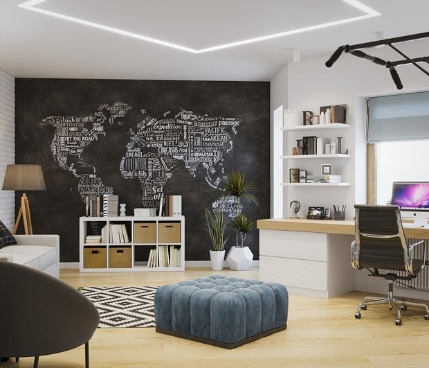 Фото из портфолио Проект трехкомнатной квартиры в Ельцове, Новосибирск – фотографии дизайна интерьеров на INMYROOM