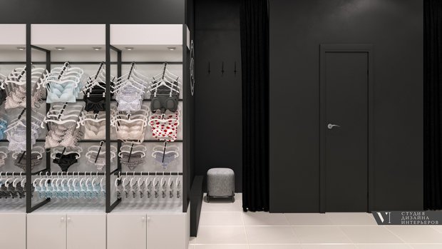 Фото из портфолио Магазин "Pizhama shop" – фотографии дизайна интерьеров на INMYROOM
