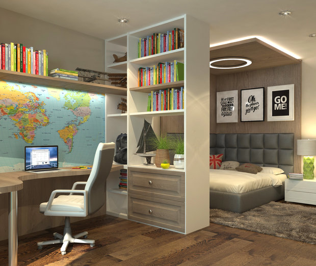 Фотография: Детская в стиле Лофт, Современный – фото на INMYROOM