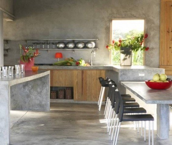 Фотография: Кухня и столовая в стиле Лофт, Декор интерьера, Дом, Декор дома, Плитка, Мозаика, Кухонный фартук – фото на INMYROOM