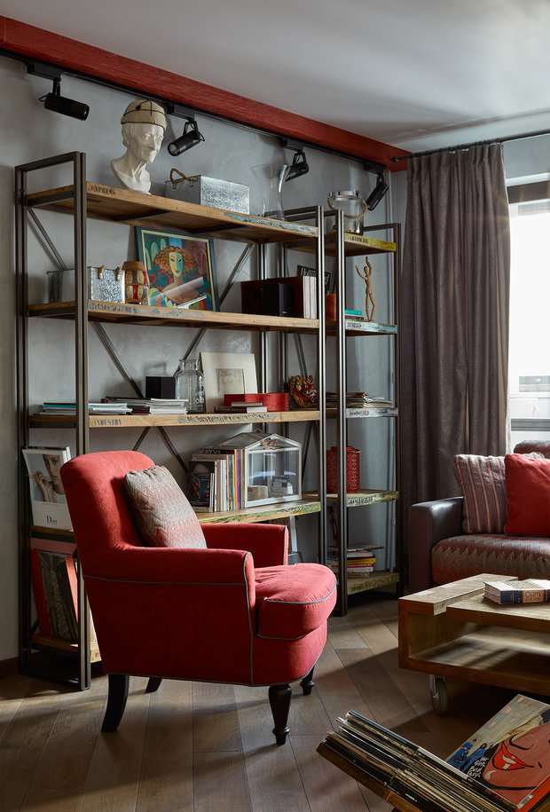 Фото из портфолио Квартира Loft-exercise – фотографии дизайна интерьеров на INMYROOM