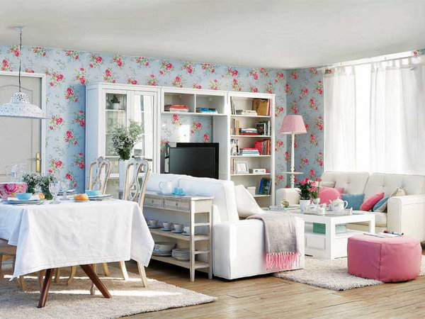 Фотография: Гостиная в стиле Прованс и Кантри, Хранение, Стиль жизни, Советы – фото на INMYROOM