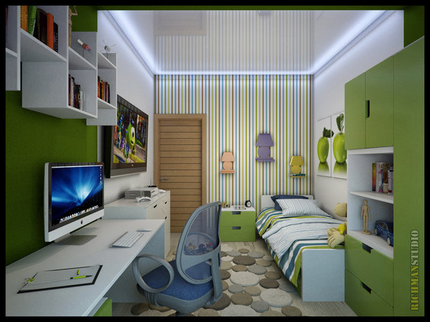 Фото из портфолио Интерьеры RichmanStudio – фотографии дизайна интерьеров на INMYROOM