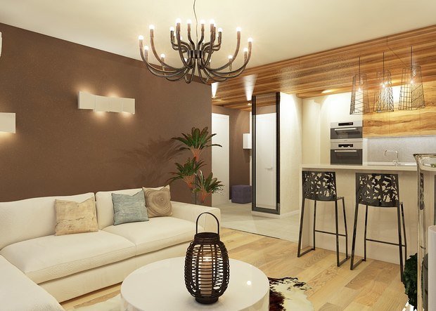 Фото из портфолио Гармония для двоих – фотографии дизайна интерьеров на INMYROOM