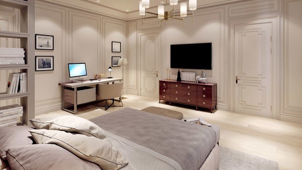 Фото из портфолио Спальная комната 2 – фотографии дизайна интерьеров на INMYROOM