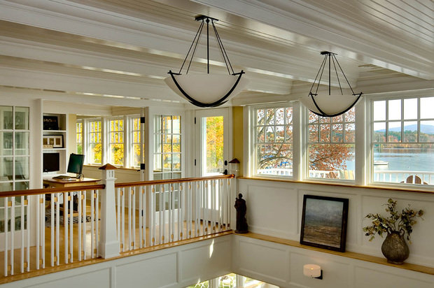 Фотография:  в стиле Прованс и Кантри, Классический, Современный, Дом, США, Терраса, Дома и квартиры, Эко, Панорамные окна, Дом и дача – фото на INMYROOM