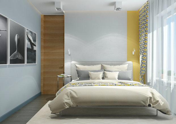 Фото из портфолио спальня на Шевченко, г. Новосибирск – фотографии дизайна интерьеров на INMYROOM